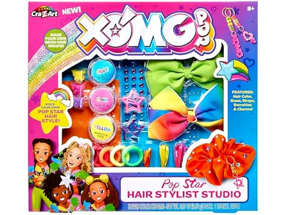 Cra-Z-Art XOMG POP! Pop Star Hair Stylist Studio