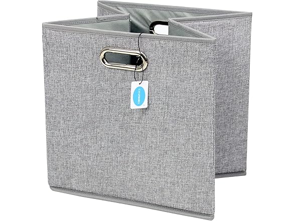 Casaphoria 4pcs Cube Collapsible Fabric 