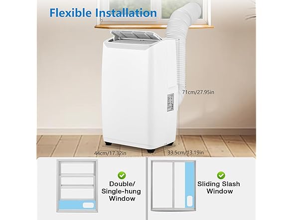 Towallmark Air Conditioner, 14,000 Btu 750 SqFt