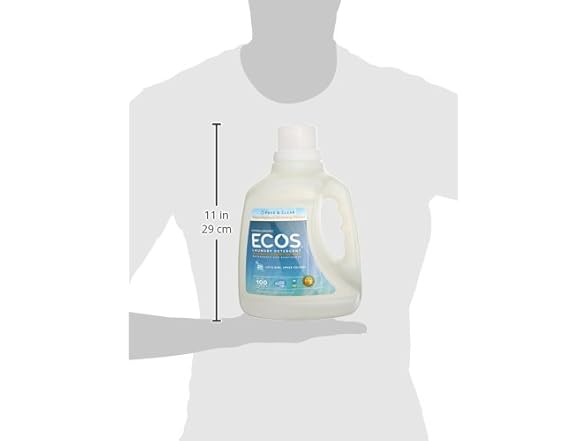 ECOS Hypoallergenic Laundry Detergent Free Clear 100oz