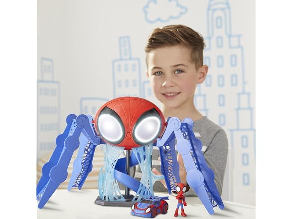 Marvel Spidey and His Amazing Friends Web-Quarters Playset