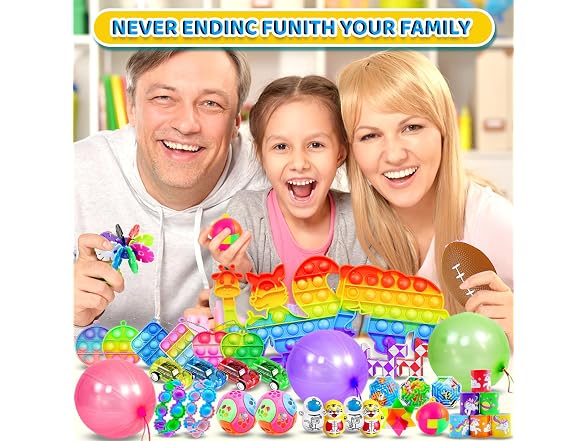 Erosbon 135pcs Party Favors for Kids - Gallery 6