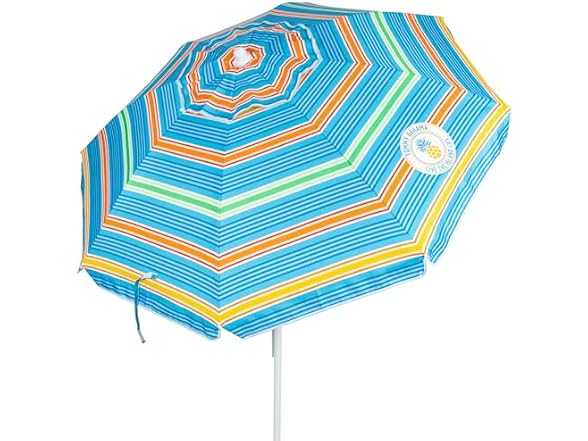 Tommy Bahama 6' UPF 50+ Tilt Beach Umbrella