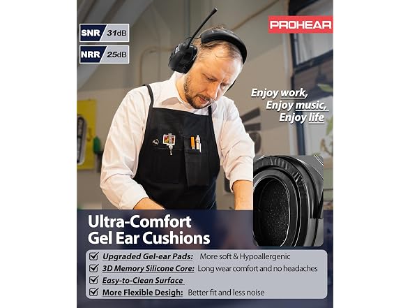 PROHEAR AM & FM Bluetooth Radio Headphones