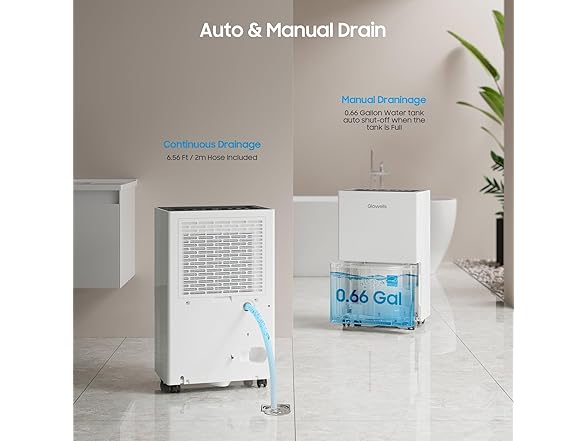 4500 Sq.ft Glowells Dehumidifier