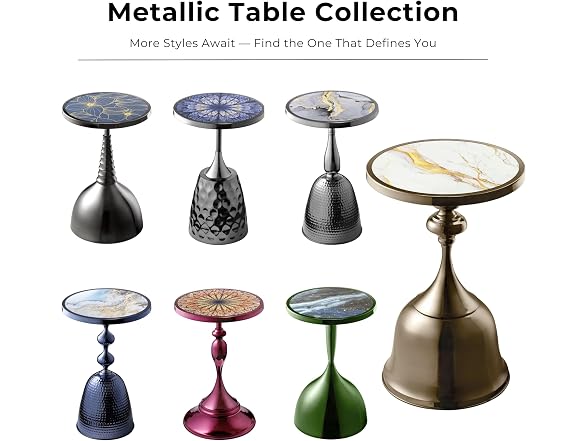 Homes Inside Out Halric End Table 24in
