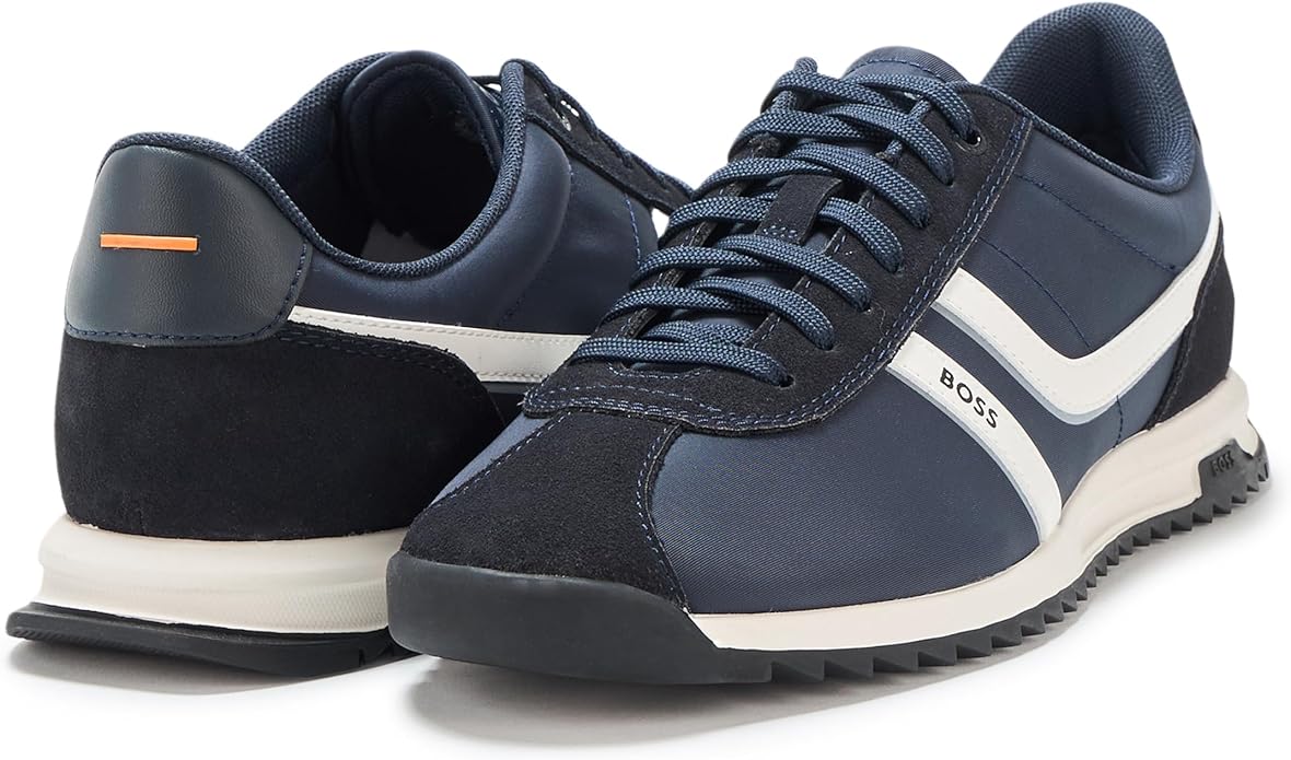 BOSS Men's Zayn Low Profile Lace up Sneakers - Gallery 8