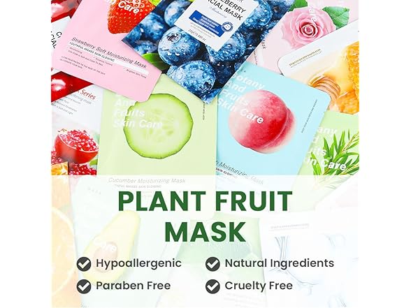 2-Pack 10ct Variety Face Mask Sets