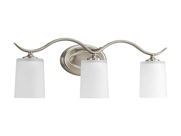 Inspire 3-Light Bath Vanity, Nickel
