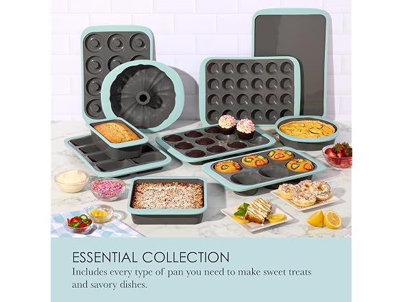 Chicago Metallic 8 Inch Silicone Round Cake Pan