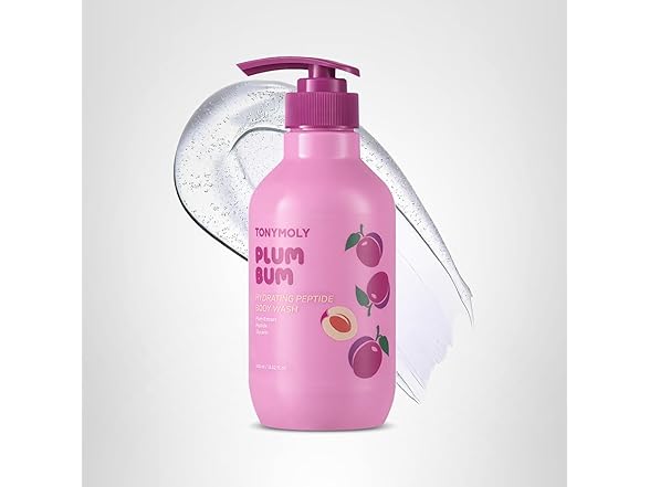 TONYMOLY Plum Bum Peptide Hydrating Body Wash