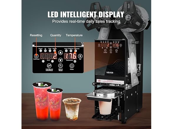 VEVOR Fully Automatic Cup Sealing