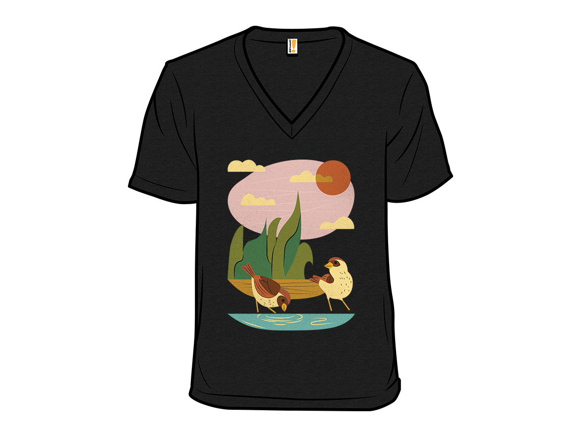 Birds Drinking Water - Gallery 10