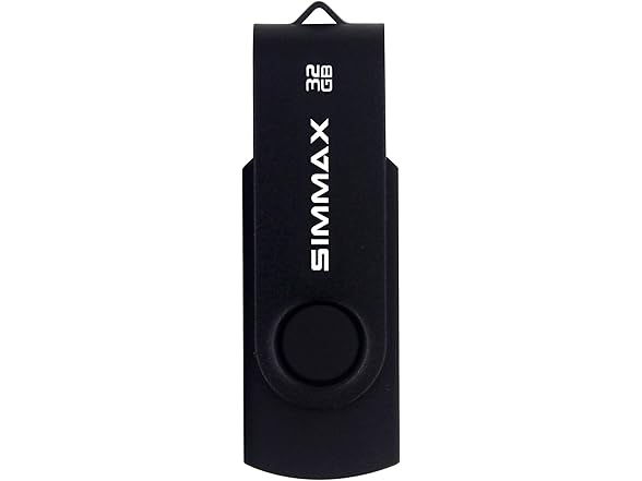 SIMMAX USB Flash Drives 3 Pack 32GB
