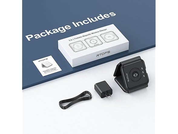 RTOPS 3 in 1 Magnetic Wireless Charger - Gallery 7