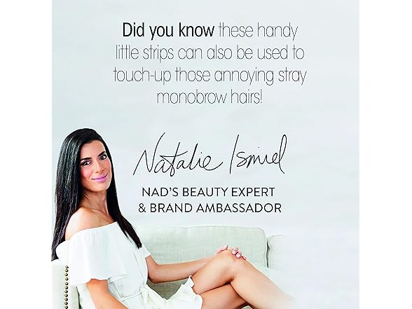 Nad's Facial Wax Strips