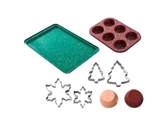 Chicago Metallic 12Pc Holiday Baking Set