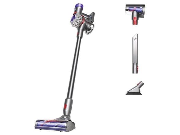 Dyson V8 Plus Stick Vacuum Silver