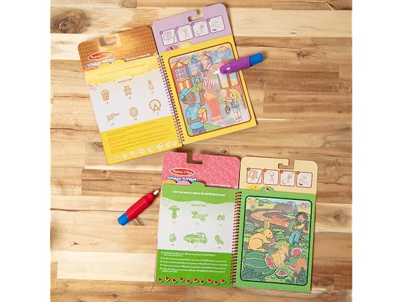 Melissa & Doug 2-Pack Scented Water Wow!, Fruits & Treats