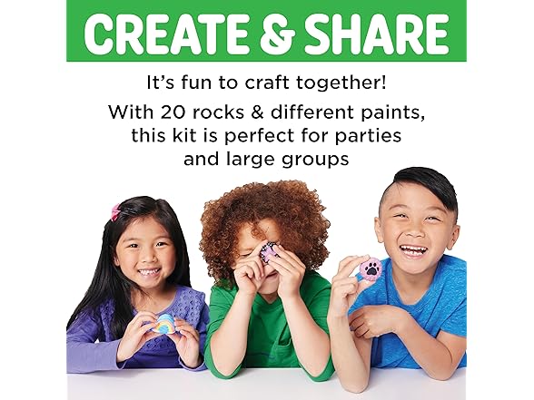 Creativity for Kids Chalk n' Rock Bucket Kit