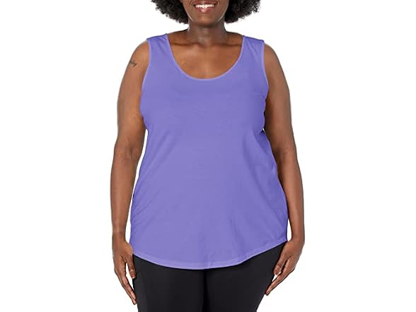 Just MY Size Women (32) Cotton Jersey Tank Top