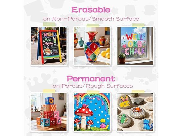 Botkc Liquid Chalk Markers for Blackboards