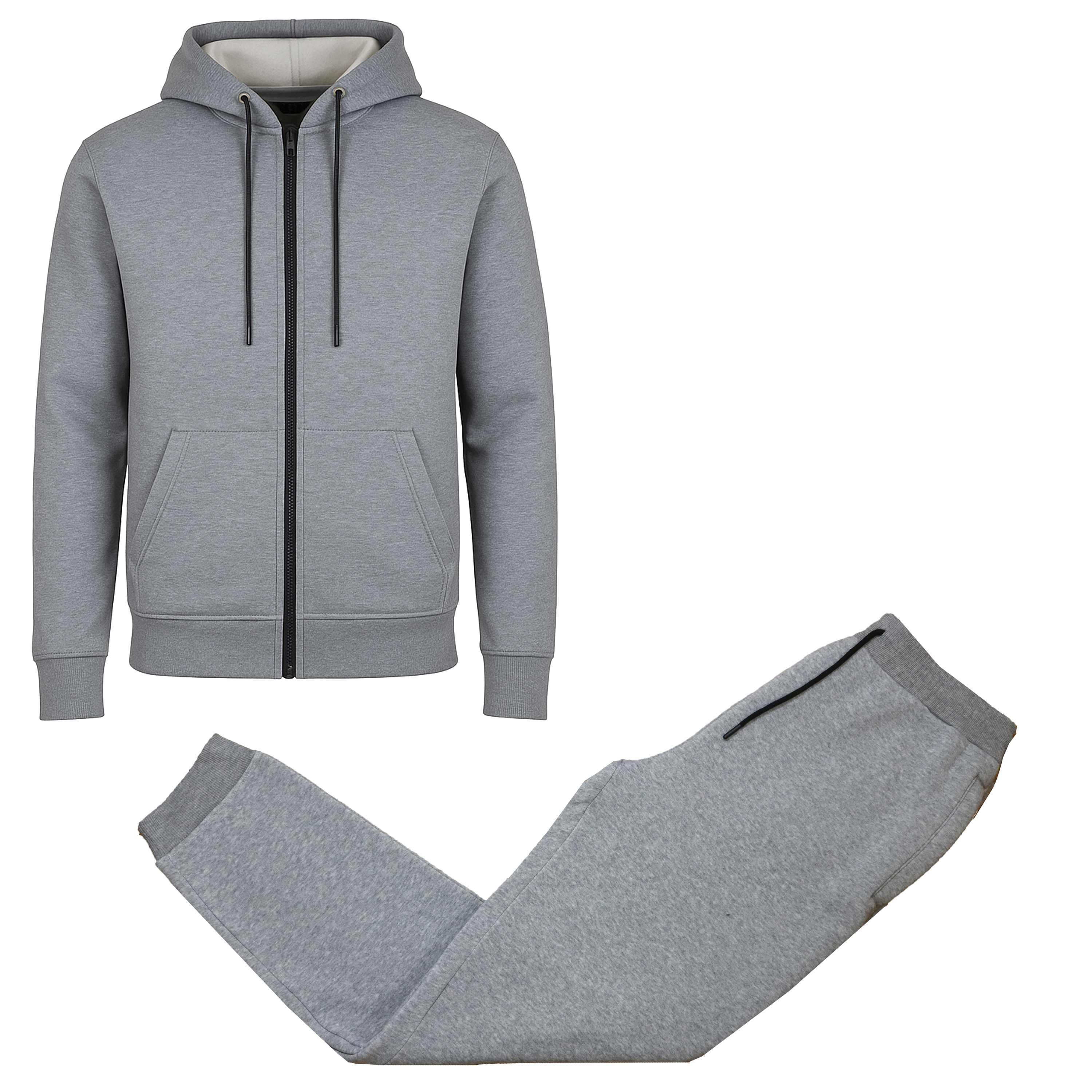Mens Fleece-Lined Hoodie & Jogger Sets - Gallery 28