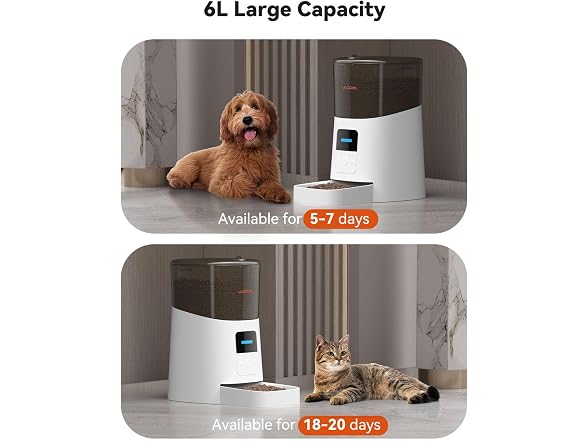 WOPET 6L Automatic Cat Feeder