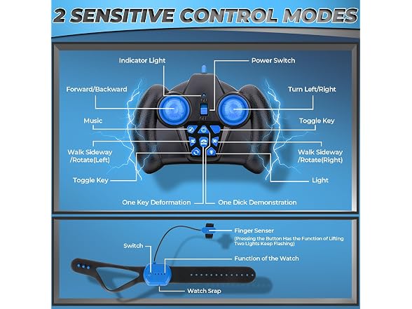 Gesture RC Car, Gesture Sensing RC