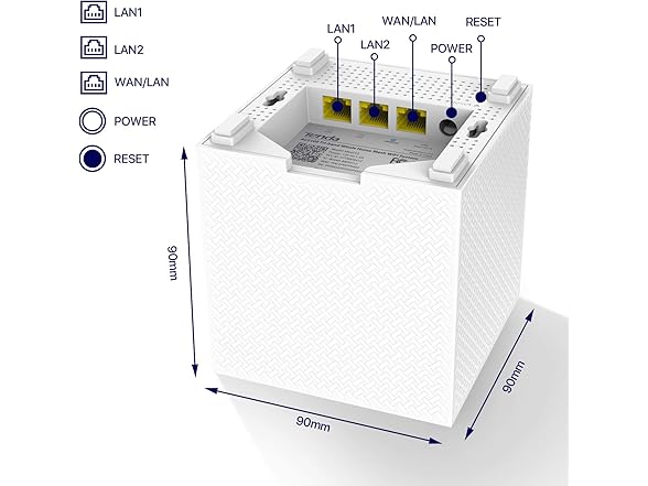 Tenda Nova Mesh Wi-Fi System MW12 (3-Pack)