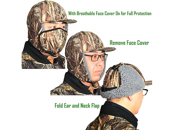 EDTREK Waterproof Trapper Hat