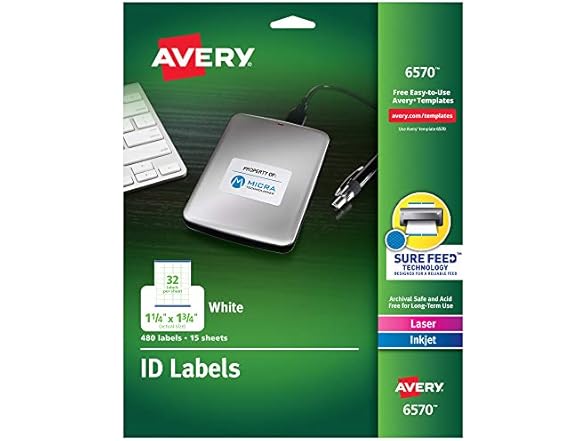 Avery ID Labels