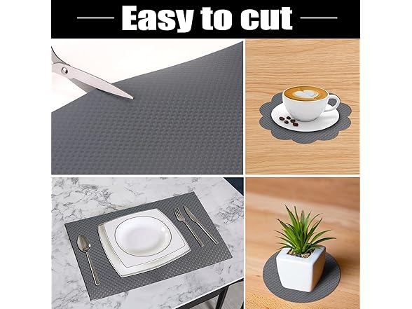 Shelf Liner (Grey, 20 x 240 inch)