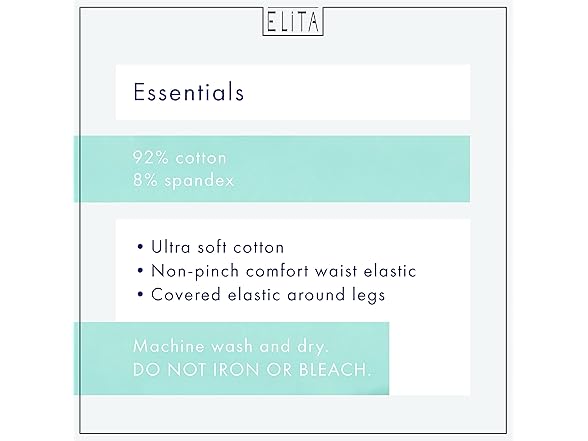 Elita Women's Standard Panty (S)