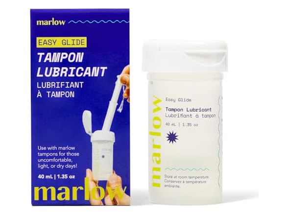 Marlow Tampon Lubricant pH Balanced