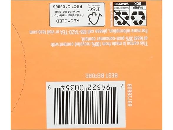 16CT TAZO Calm Chamomile Herbal Tea, Caffeine Free