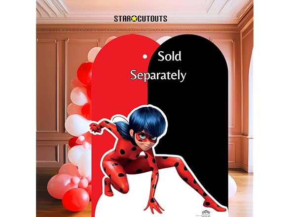 Star Cutouts SC4051 Ladybug Cardboard