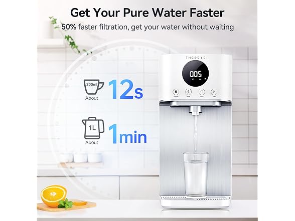 Thereye Reverse Osmosis Countertop System