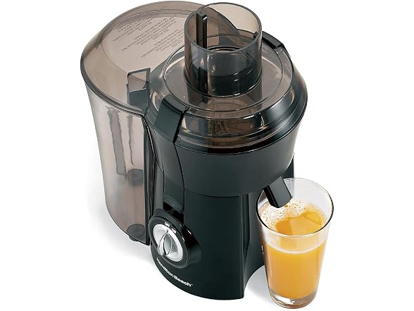 Hamilton Beach 67601 Big Mouth Juice Extractor, Black