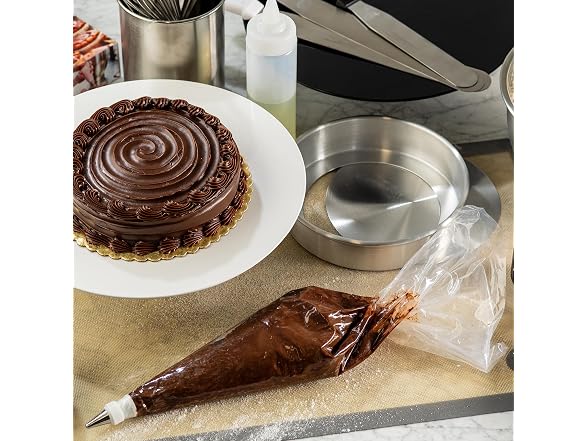 TableCraft Disposable Pastry Bags, 74 oz Capacity