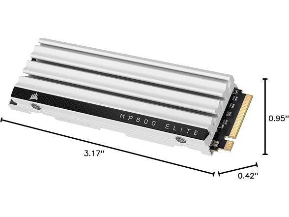 Corsair MP600 Elite 1TB M.2 PCIe Gen4 x4 NVMe SSD