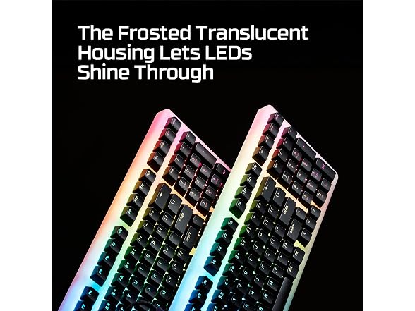 HyperX Origins 2 1800 Housing – Translucent Frosted Material, Shine Through, High Profile, Easy Assembly – Blue