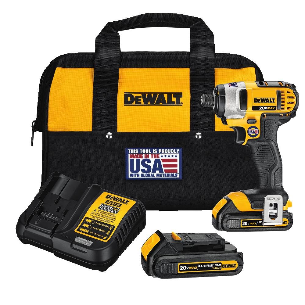 DeWALT 20V MAX Impact Drill Kit - Gallery 2
