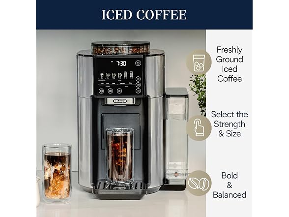 De'Longhi True Brew Drip Coffee Maker Stainless