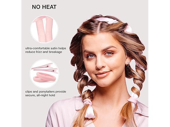 Conair Satin Heatless Curls Set