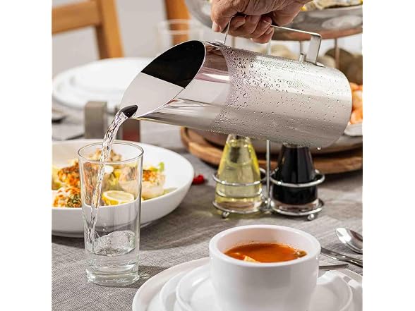 TableCraft Premium Stainless Steel Pitcher