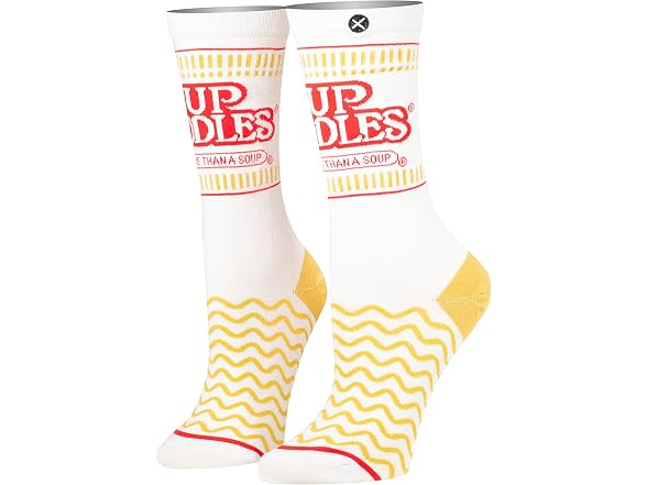 Odd Sox Women (M) Cup Noodles Foodie Snack Socks