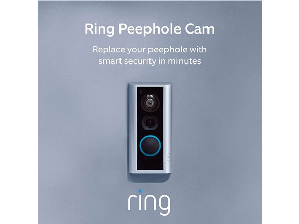 Amazon Devices Ring Peephole Cam video doorbell