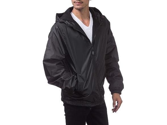Pro Club Men (3XL) Fleece Lined Windbreaker Jacket