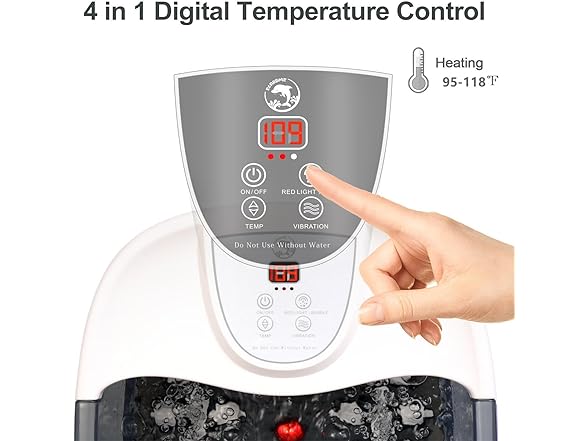 Foot Spa Bath Massager with Heat